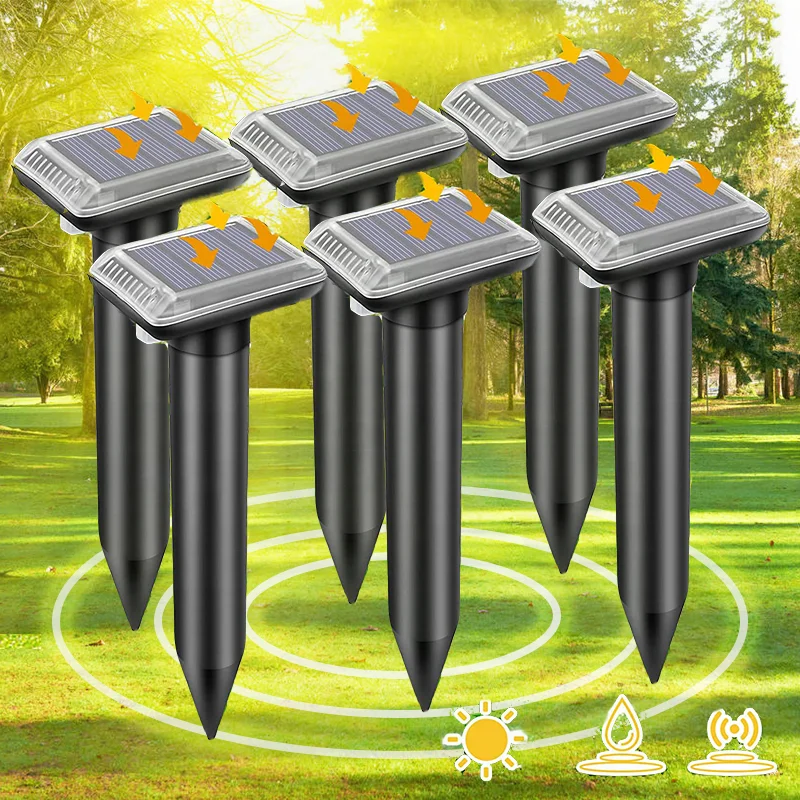 Ultrasonic Animal Repeller Control Mole Snake and Mouse Mosquito Killer