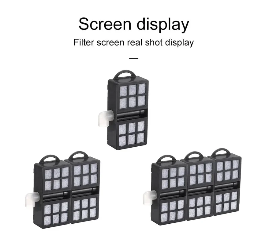 MB400 DC 5V 2.5W mini aquarium fish tank hang on filter filtration system water exchange filter