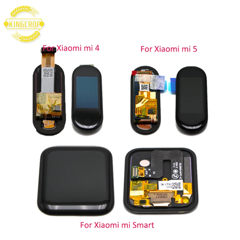 Original AMOLED For Xiaomi Mi Band 4 5 6 LCD Display Screen Touch Digitizer For Xiaomi Band Smart Watch Wristband Bracelet LCD