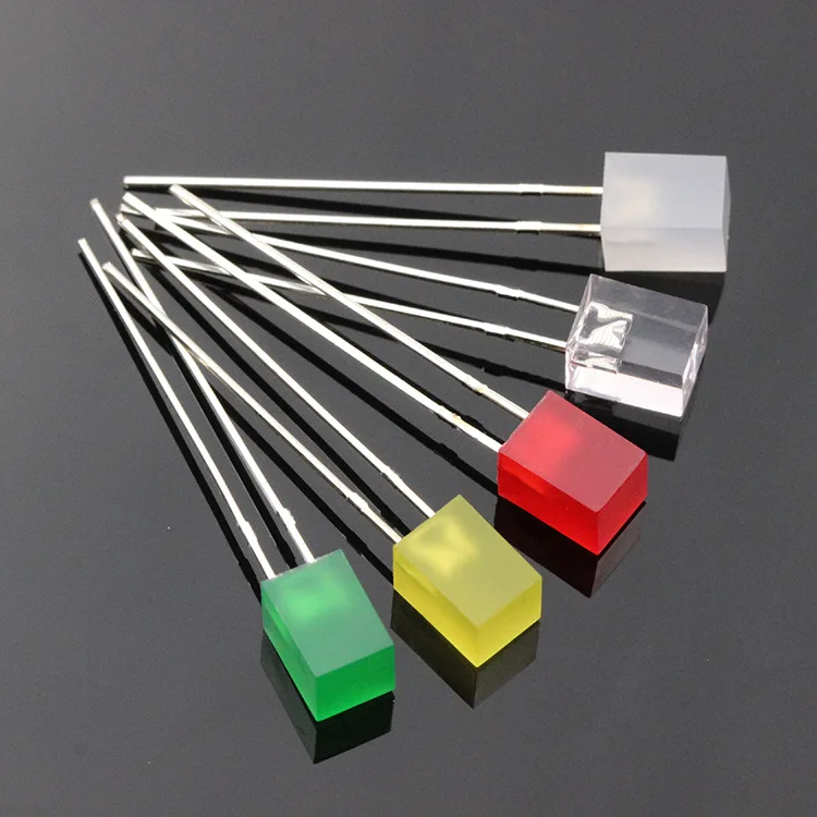 Jstronic 5*5*7 Square 5mm Led Red White Blue Green Yellow 557 Light emitting Diodes
