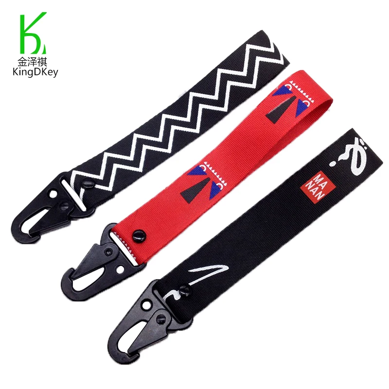 JDM Car Motorcycle Keychain  Lanyard Hanging Strap with Metal Key Holder key Ring