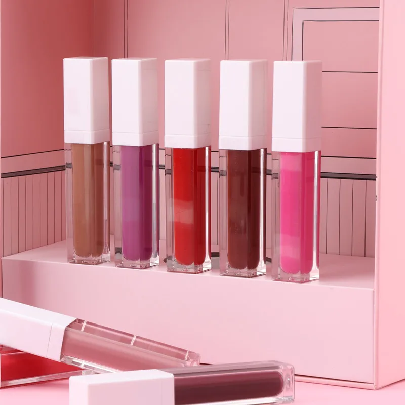 Hot Selling Waterproof Matte Liquid Lipstick Wholesale Vendor Low Moq Make up Lipstick Vegan Cruelty Free High Pigment Lipstick