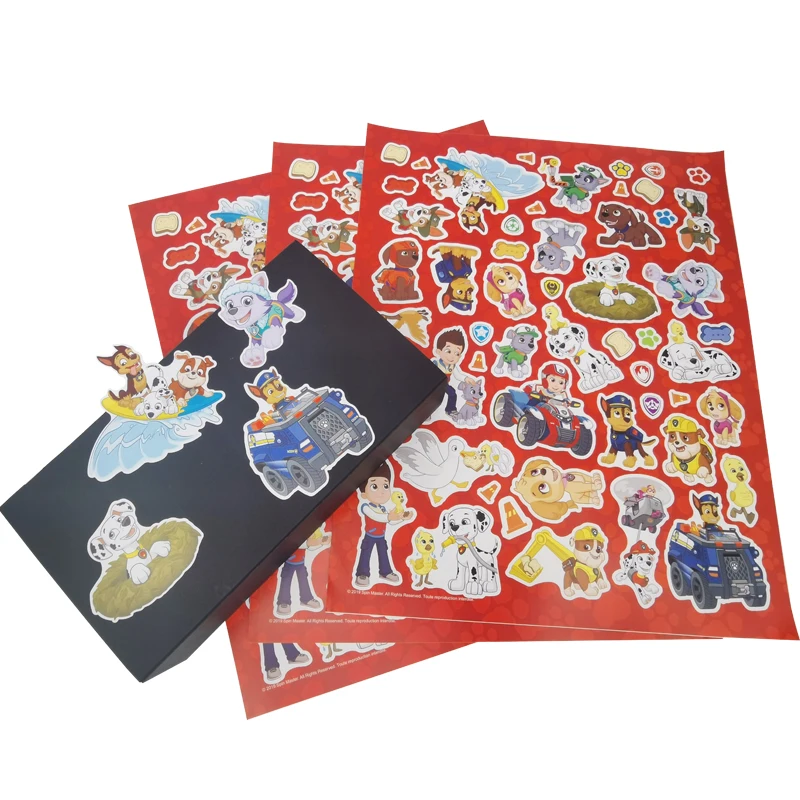 Оптовая продажа, экологически чистые наклейки a4 a5, Мультяшные этикетки для упаковки этикеток, индивидуальная печать, поцелуй, режущие виниловые наклейки