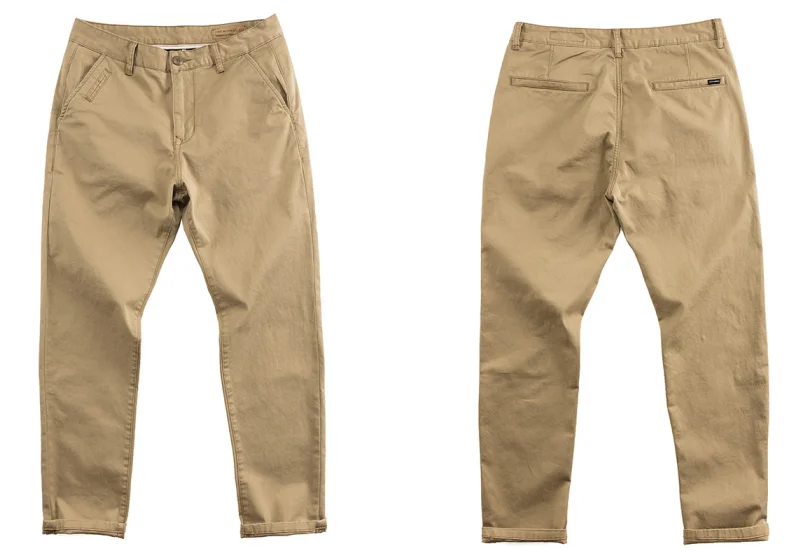 100% Cotton Mens Chino Manufacturer Mens Khaki Chino Pants Mens Slim Chino