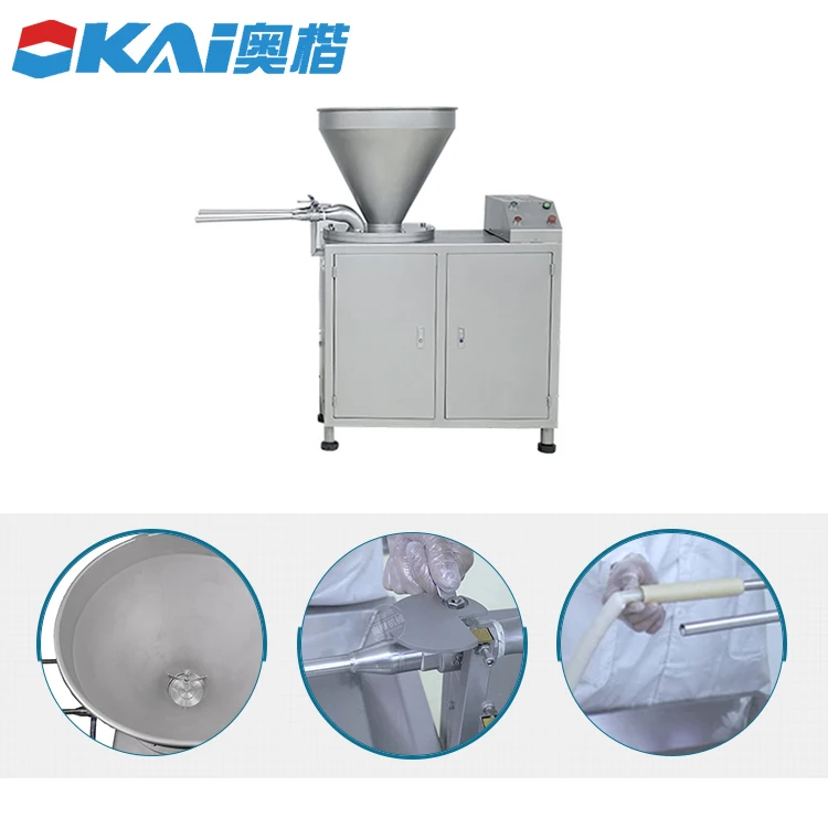 Hydraulic sausage filling machine  sausage stuffer for hot dog