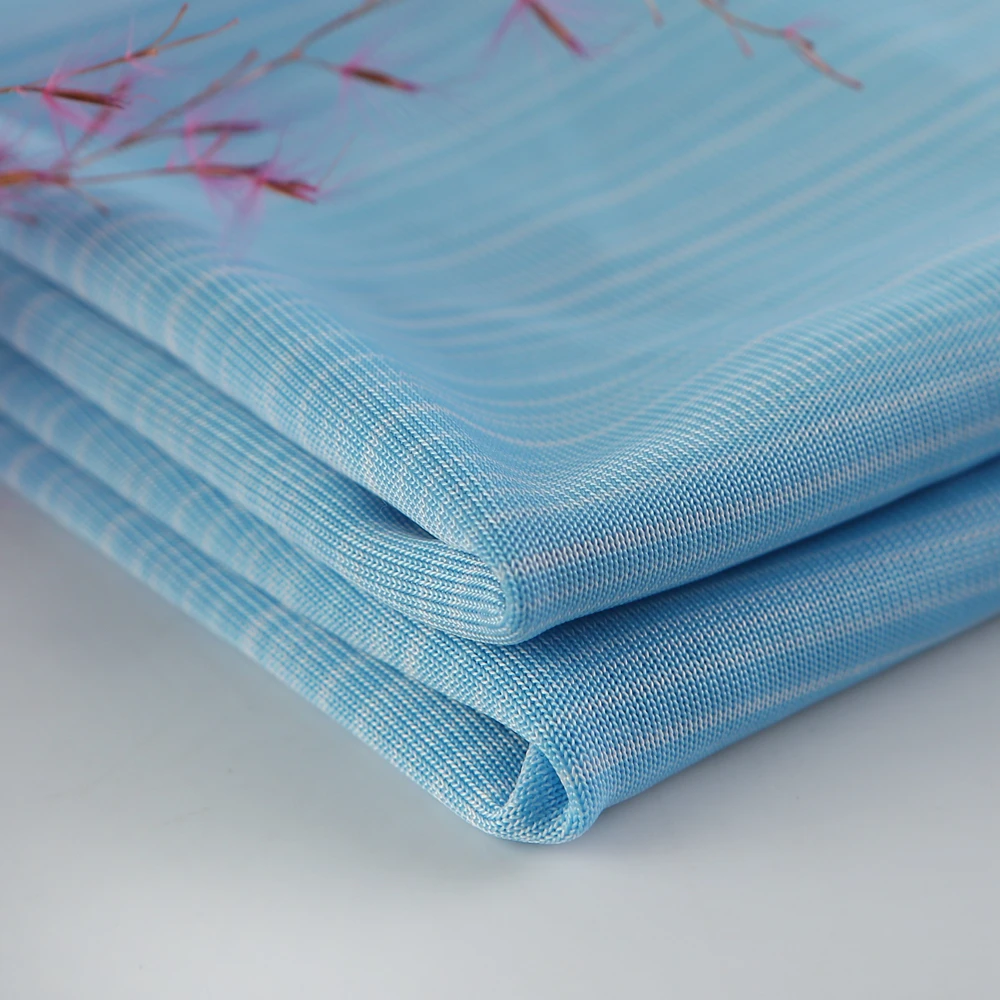 Cool and Smooth Feeling Striped China Textiles Polyester/Nylon Fabric For Pillow Cases