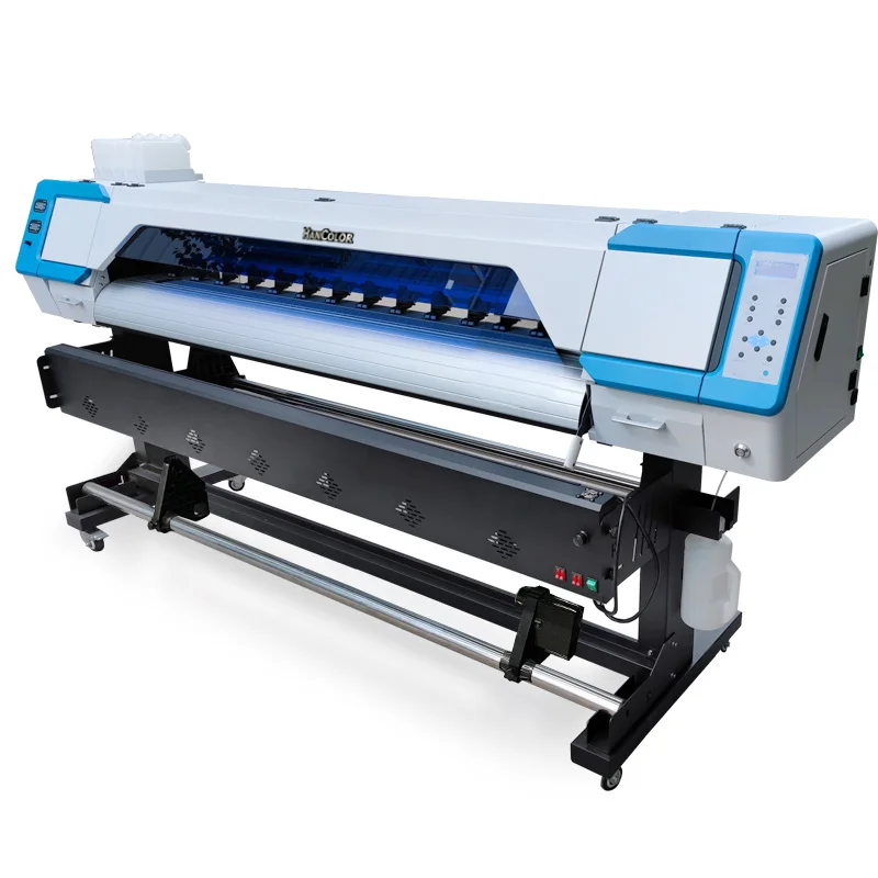 1.8 hancolor Chinese printing machine  ECO solvent printer flex banner vinyl sticker printer machine for sale