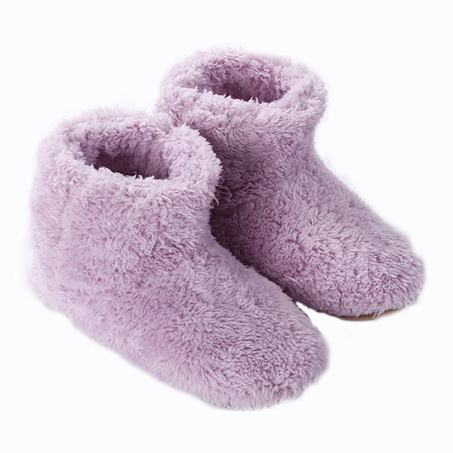 Professional China manufacturer Winter Warm Womens Mens Rechargeable Battery usb Power Heated Slippers Nonslip Heating Shoes