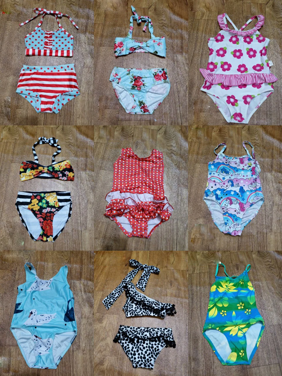 Just Arrivals Bandeau Thin Shoulder Straps Woman Textured Ribbed Cheeky Swimwear stock