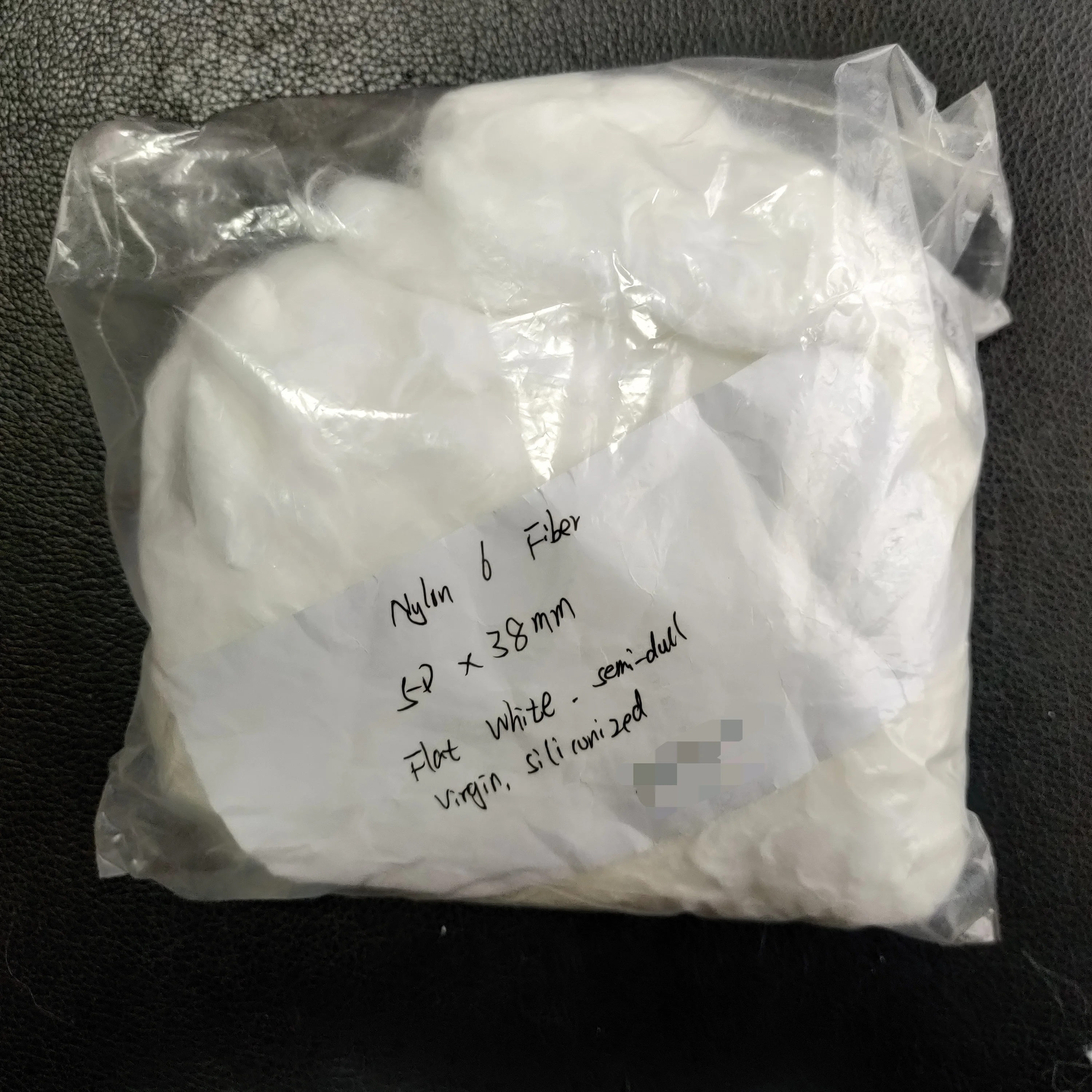 Nylon Staple Fiber/nylon Fibre/pa6 Fibre 5D Raw Recycled Nylon Nylon 6 Weaving Bag Powder Touch Nylon Self Adhesive Nylon Fiber