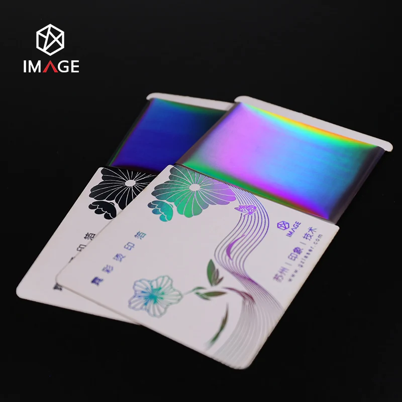 Roll form Holographic Cold Stamping Foils with Stunning Color Effect and High Security Feature for Brand Packaging