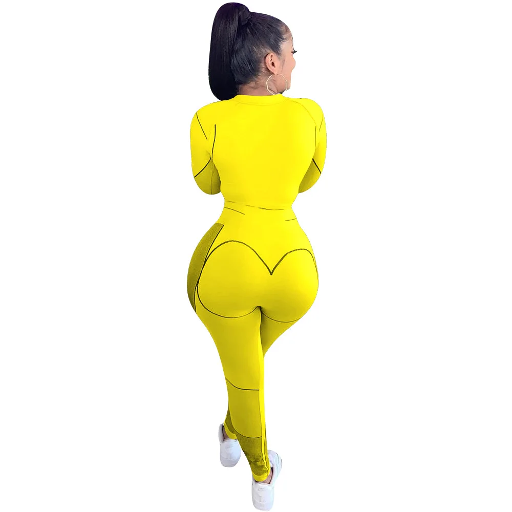 
X01554C Phoenix hot sale women 2 pieces sets sort yoga sets elastic 