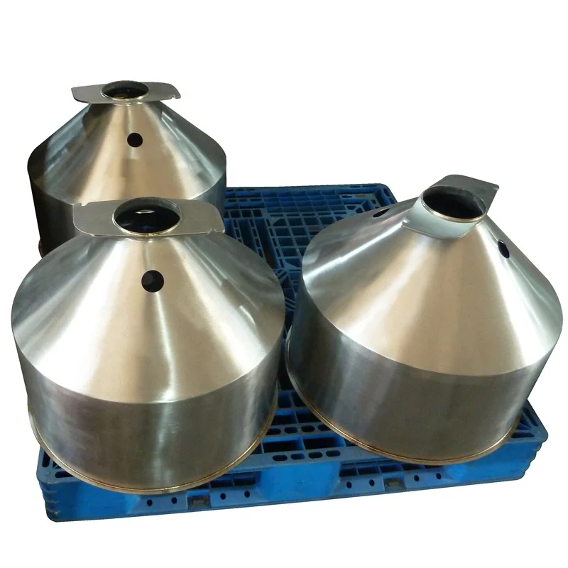 Custom commercial large stainless steel industrial funnel multipurpose metal funnel