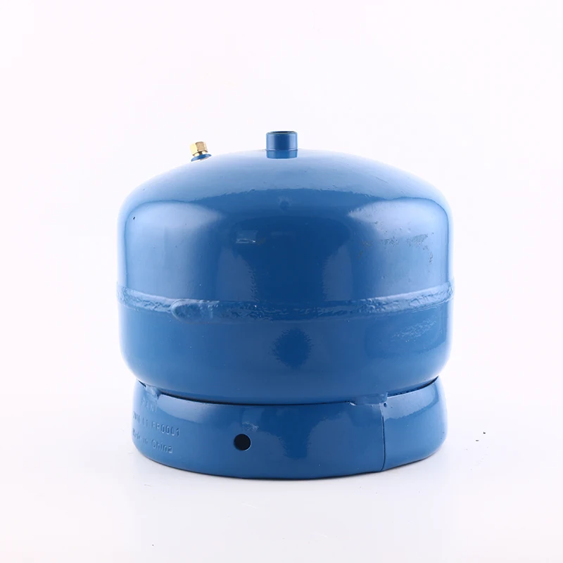 Factory Shipment Color Customization 2Kg Camping Gas Cylinder Propane Gas Tank Portable Gas Bottle For Travel