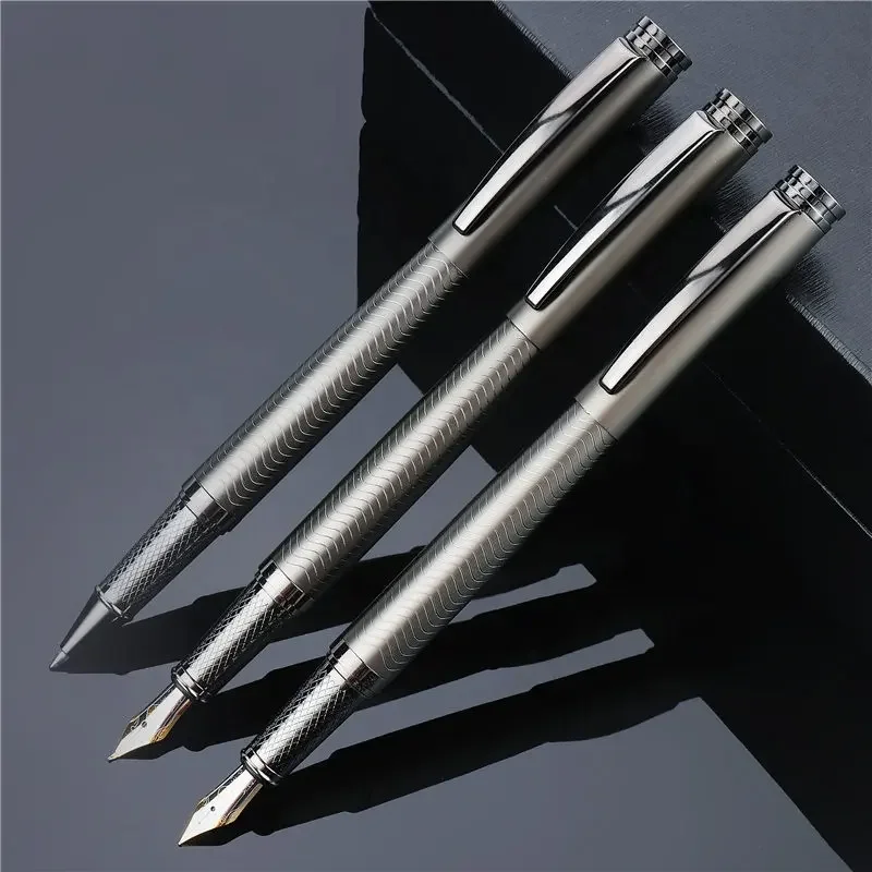 Wholesale Luxury Fountain Pen High Quality Metal Pen Business Gift Custom Pens With Printing Logo