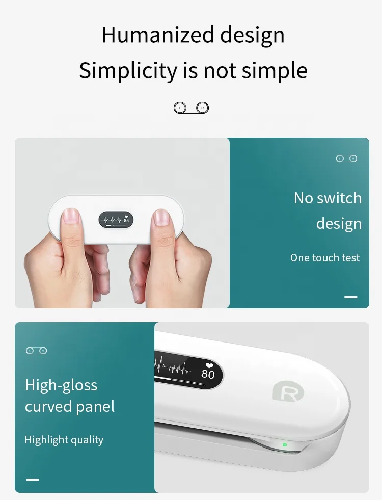 LEPU Ekg Heart Monitor | Handheld ECG Monitoring Devices with Instant Display