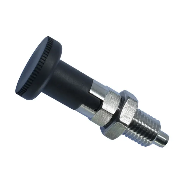 Professional Manufacturer GN617 Stainless Steel Black Plastic Handle Indexing Punger