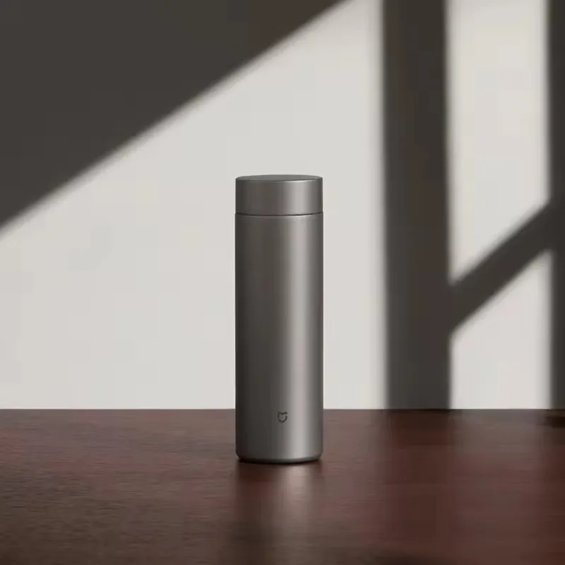 New 2024 Xiaomi Mijia Thermos Cup Ti 2 Pure Titanium Cup Body Vacuum Insulation 480mL Portable Travel Water Cup