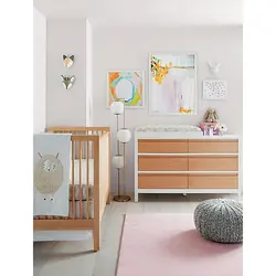 Baby bed Solid wooden baby bed swinging crib for new born baby cot crib