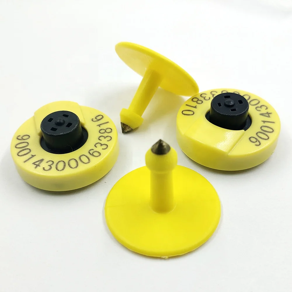 134.2KHz HDX FDX-B RFID Animal Cattle Ear Tag