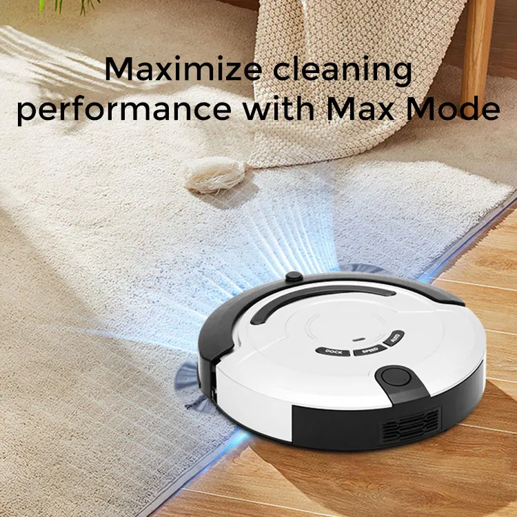 Klinsmann Mini Long Time Lasting Strong Suction Auto Detailing Robot Vacuum Cleaner