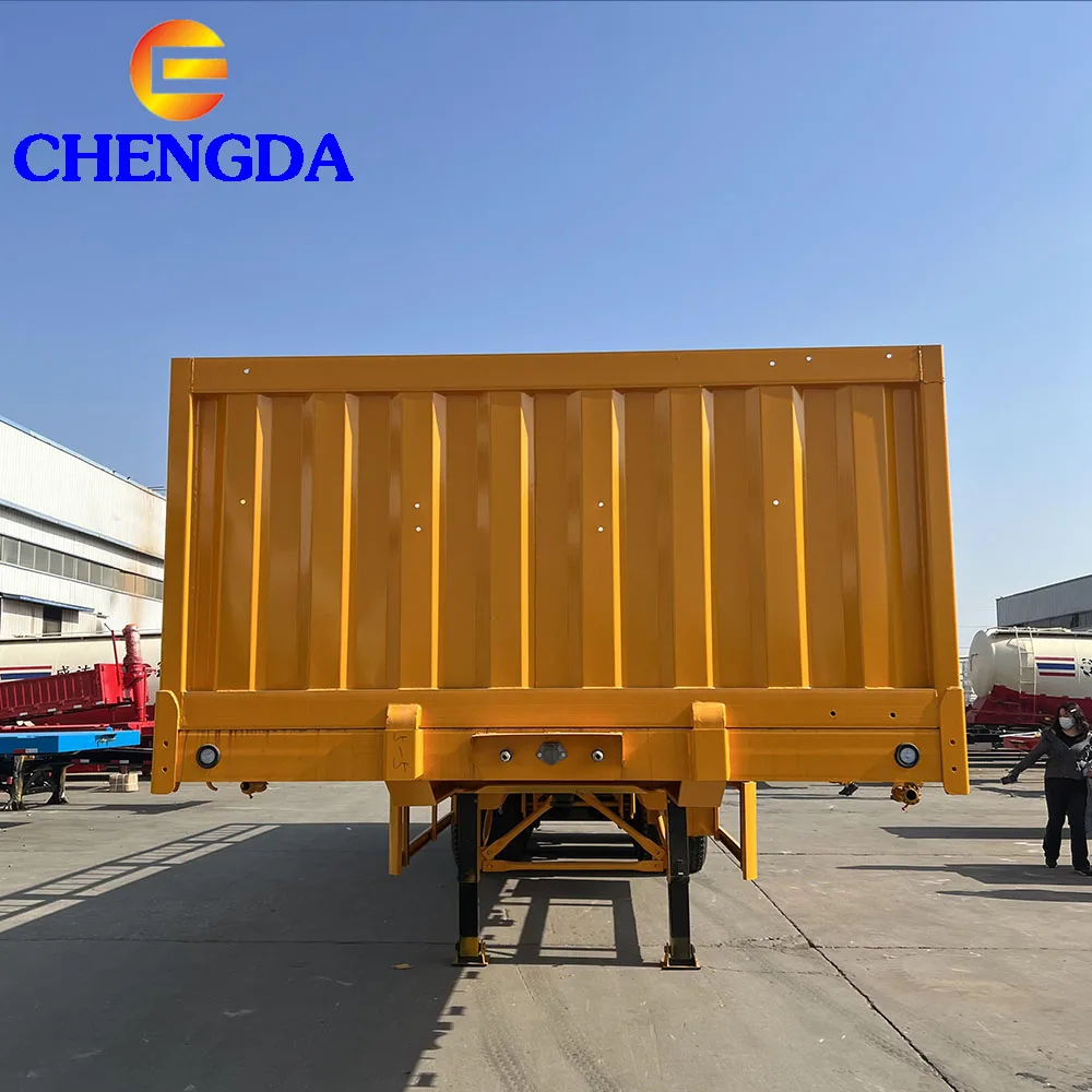 New 3 Axles Heavy Duty 40t 60ton Corgo Fence Trailer