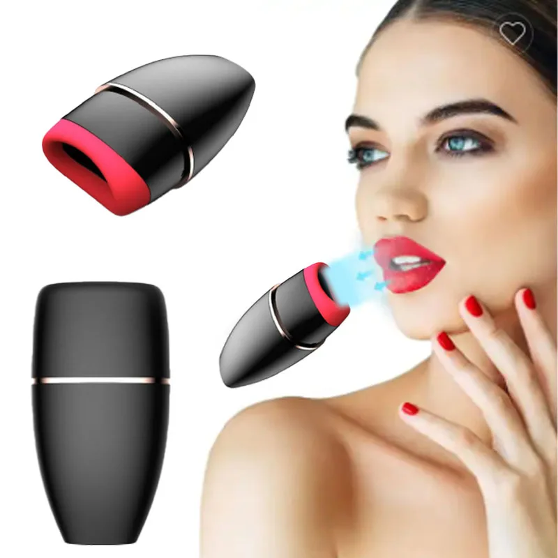 Electric Vibration Silicone Lip enhancing Plumper Bigger Lips message Enlarger Pump