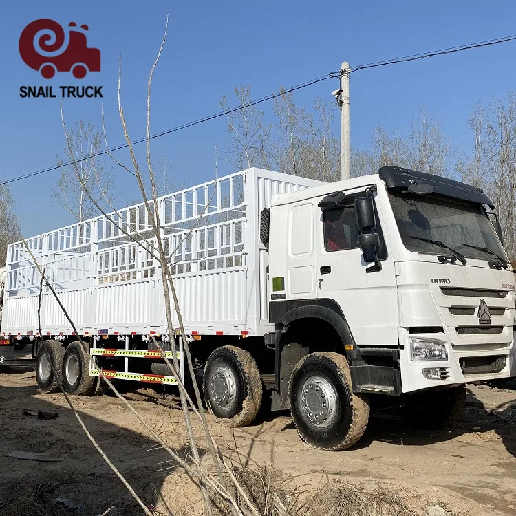 Второй ручной самосвал 8x4 б/у Howo 12 колесный для продажи