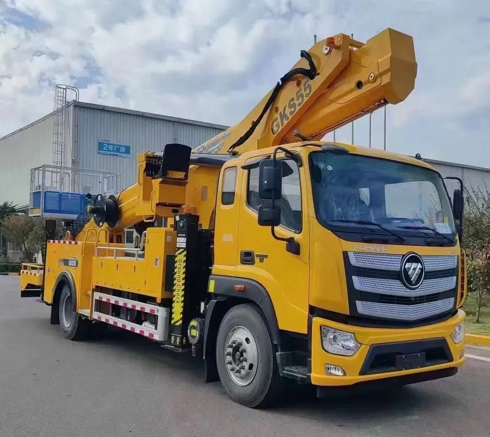 Aerial working equipment GKS55 truck aerial working platform 55m  Aerial Working Platform truck for sale