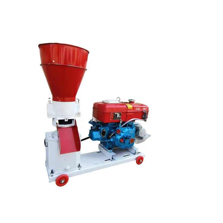 Automatic 6mm Dairy Feed Pellet Machine Used Fodder Granulator for Chicks Poultry Farm Feed Processing Engine Core Components