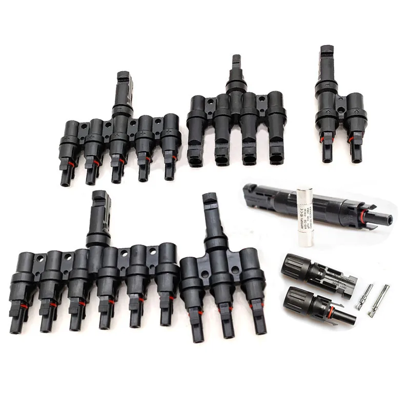 IP67 Waterproof Solar Panel Cable MC 4 Solar Wire Connector