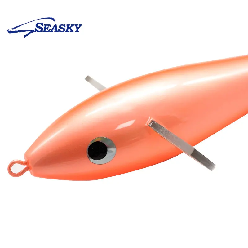 seasky 10'fly flying bird lure wood teaser wooden airplane Eat Tackle Pink Fishing Chain Lumo Tormenter Looney - Trolling
