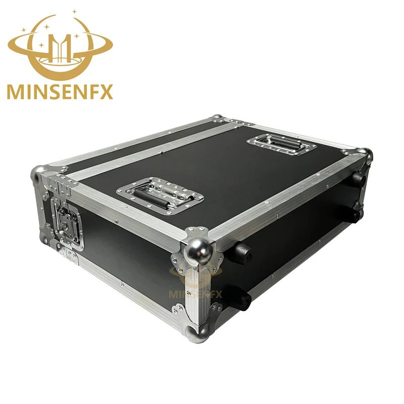 MINSENFX Electronic Temperature Control 2000W Morning Haze Machine With Flight Case Fog Machine 1500w Stage Effect