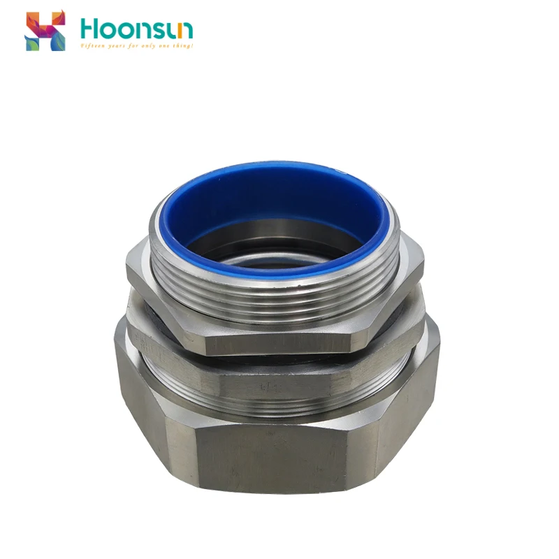 Waterproof Metal Flexible Conduit Fitting Cable Gland