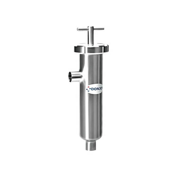 DONJOY 304 316L Sanitary Angle Filter Stainless Steel Filter Water Filter