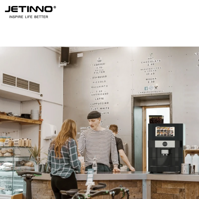 JL22-ES4C coffee table top vending machine  Muti-pay automatic coffee vending machine for business