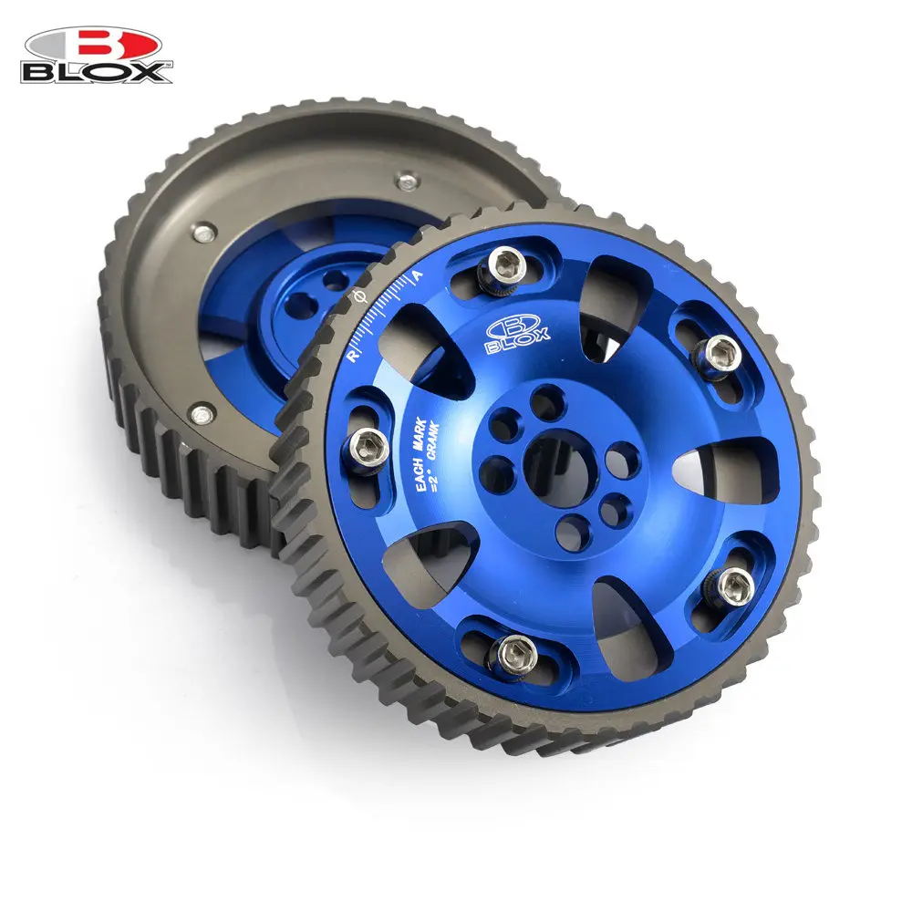 AUTOFAB - adjustable Timing Cam gears RB20DET RB25DET RB26DET Blox blue For Nissan Skyline AF-CGRB25BL