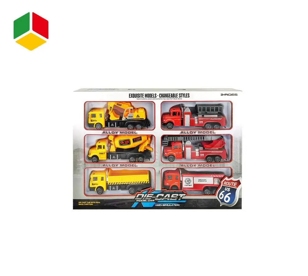 Miniature Diecast Metal Model Toys Vehicles Cars Pull Back Function