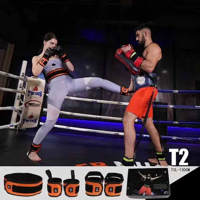 Sports Fitness Resistance Belt Set Leg And Arm boxing training Jumping Strength Equipment Fitness Resistance Bands