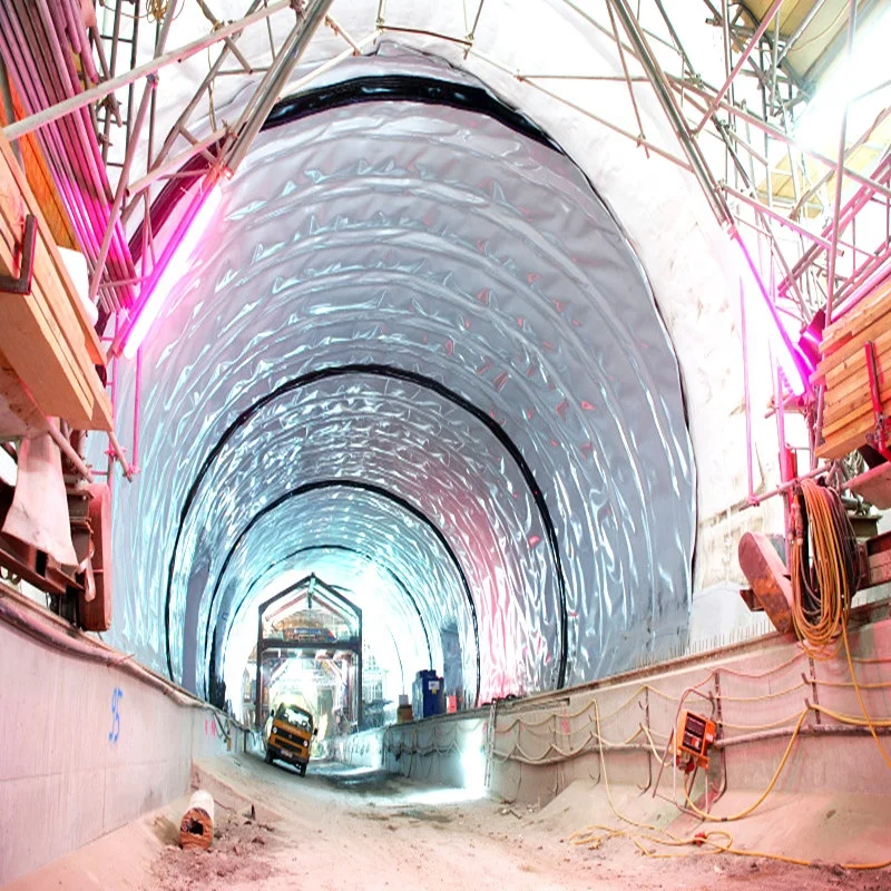 PVC Waterproof Membrane Glass Fiber Reinforced Sheet for Roof Basement Wall