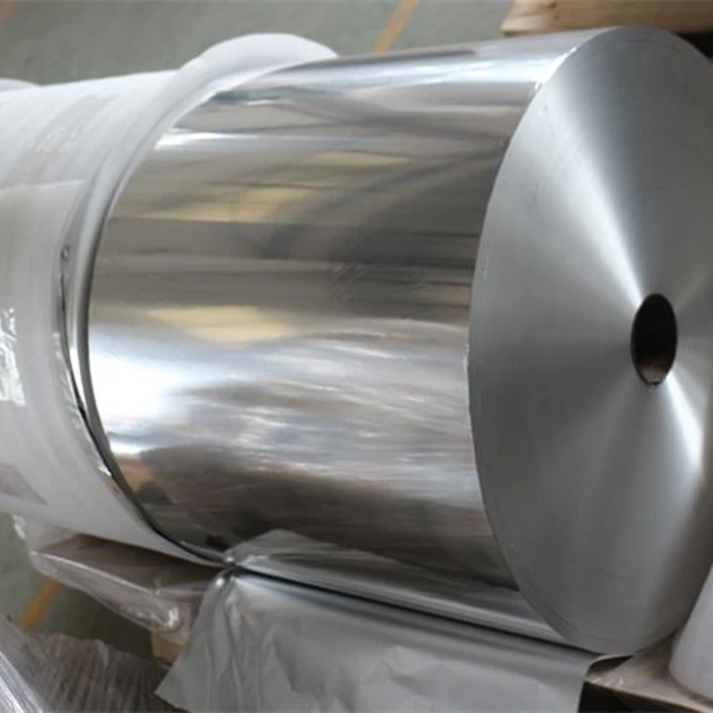 Wholesale 8011 8021 Aluminum Foil Roll 0.015mm Jumbo Roll 30cm 45cm Hard Food Grade Tin Foil Paper Food Wrapping Manufacturer