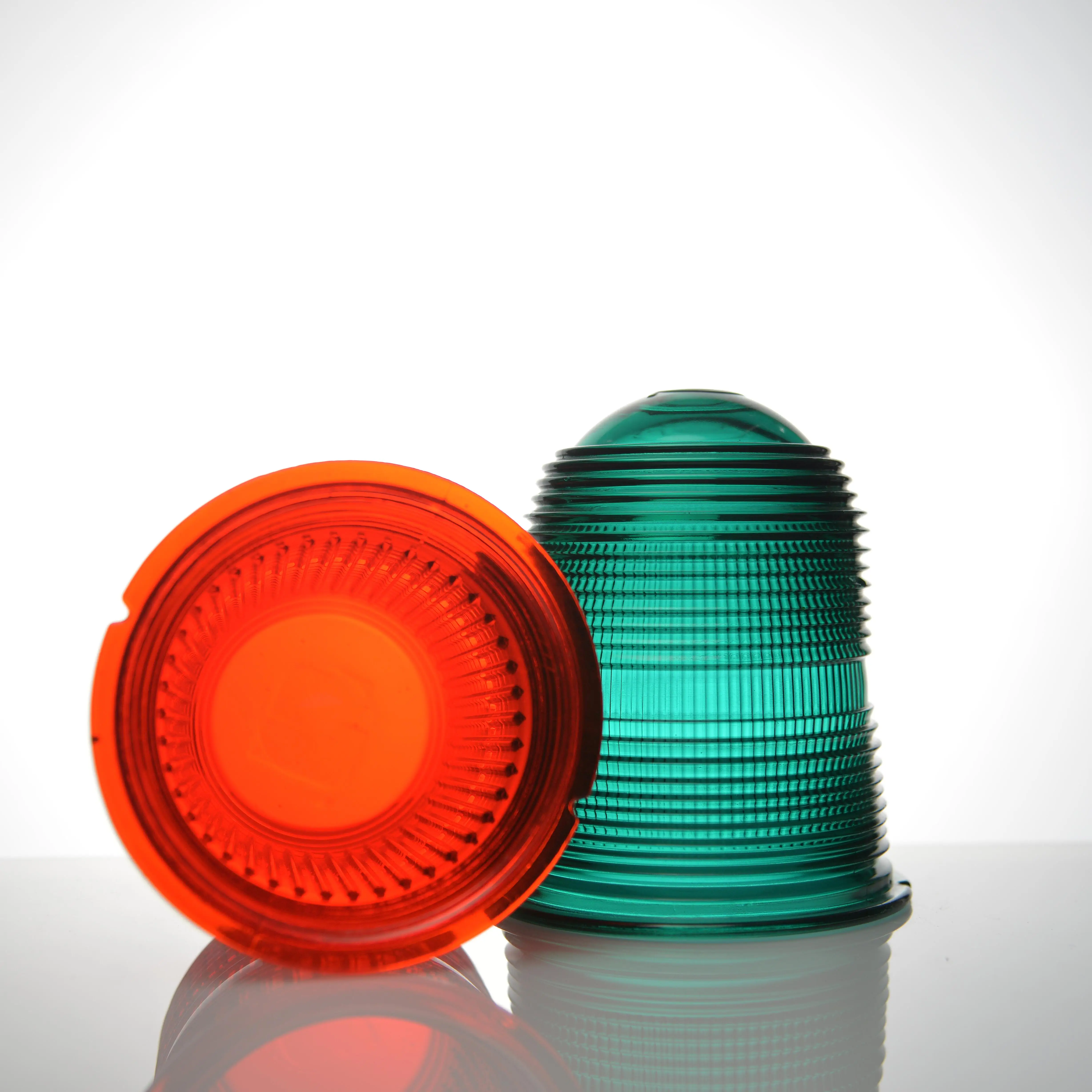 Factory Customized High Borosilicate Glass Lampshade Cover for Outdoor Airport Runway Light Explosion-proof Lamps