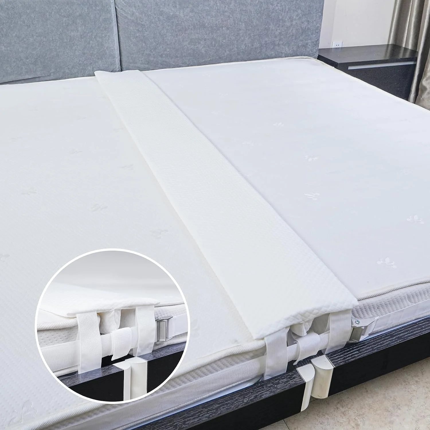 Hot Sell Mattress Connector Bed Bridge Double Bed Bridge Twin To King Converter Kit Mattress Connector Foam Bed Bridge