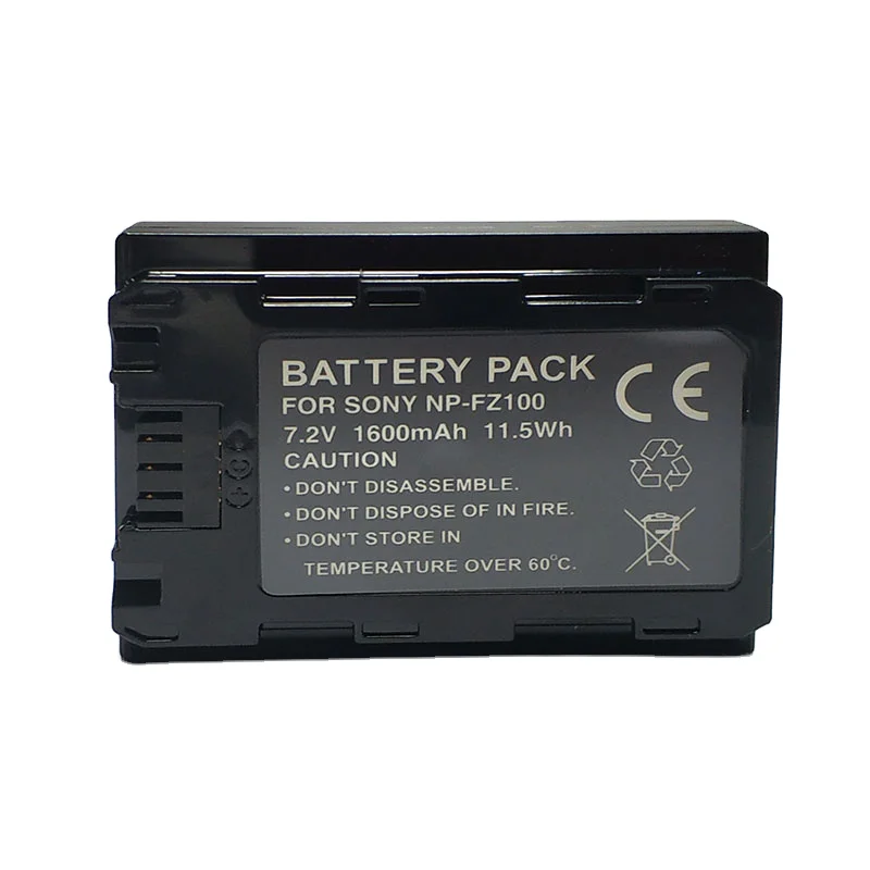 7.2V Rechargeable Battery NP-FZ100 NP FZ100 for SONY A7M3 ILCE-7M3 ILCE-7M3K A7 III A9 Cameras