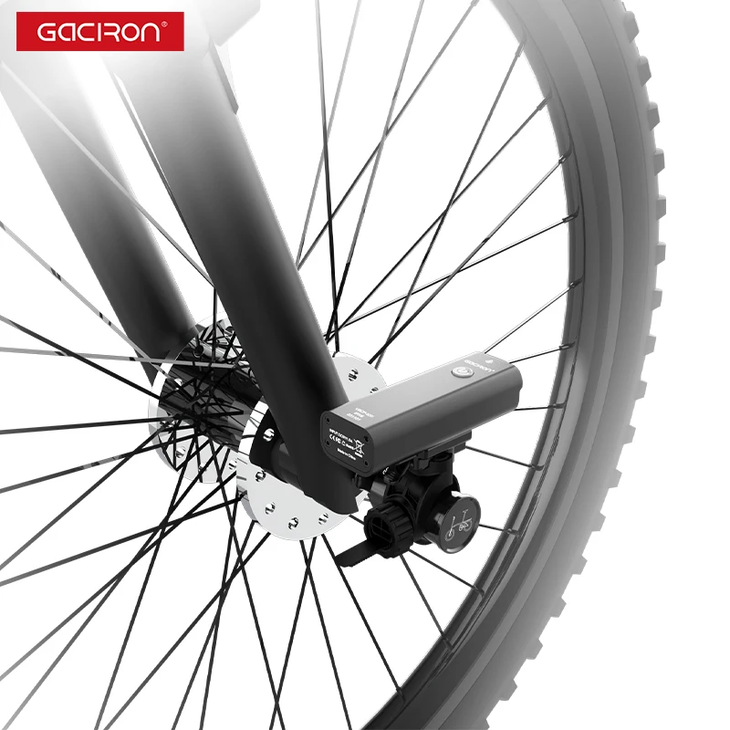 Gaciron Bicycle Part Accessories Aluminium Alloy Mountain Bike Quick Release Bicycle Hub Bike Front Axle Mount for Bike Light