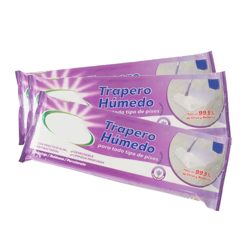 2022 quality fast and convenient nonwoven household cleaning floor wipes