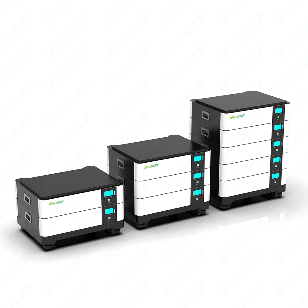 Smart BMS New Design Stacked Battery 48V 51.2V 200AH 10KWH 20KWH 30KWH 50KWH Solar Energy Storage System LiFePO4 Battery Pack