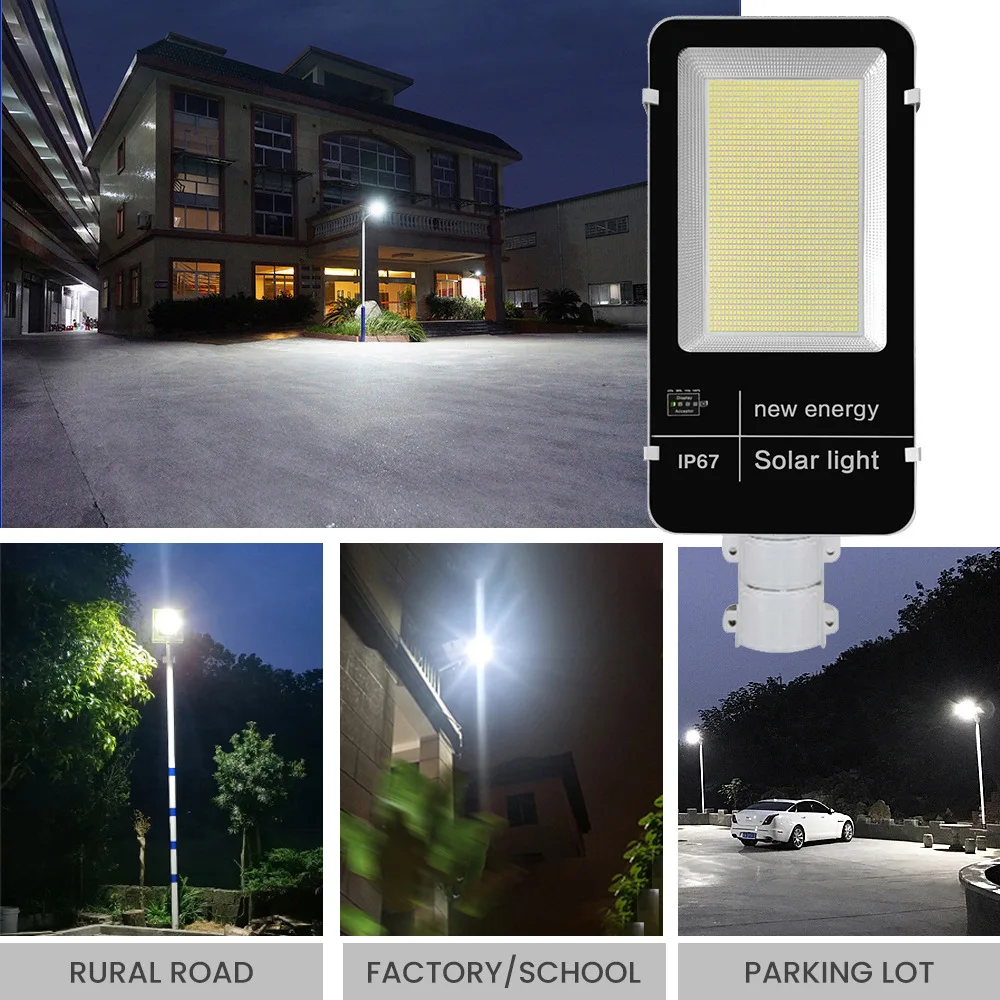 Competitive Price Aluminum Solar Power Outdoor Split Outdoor Street Light Solar 150w 300w LED Solar Street Light