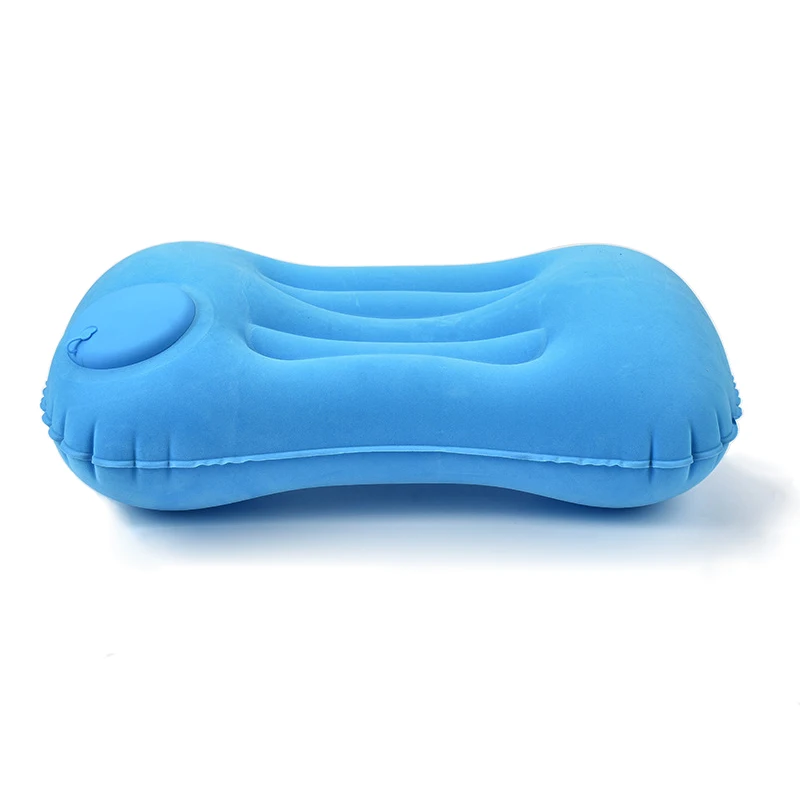 Hot Sale Custom Logo Outdoor Inflatable Self Sleeping Body Portable Comfortable Air Inflatable Travel Pillow