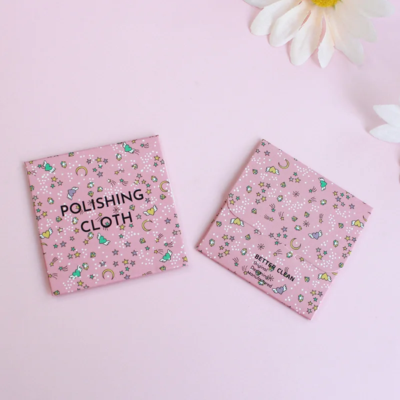 Exquisite and cute microfiber Poli Cleaning Cloth Silver